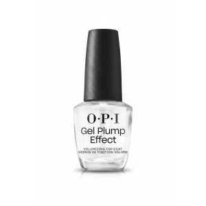 Top Coat pentru Lac de Unghii - OPI Nail Lacquer Gel Plump Effect Volumizing Top Coat, 15 ml