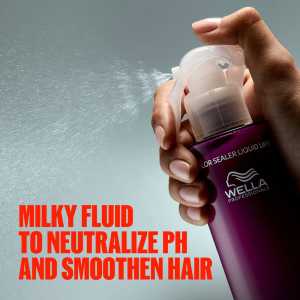 Spray de par de fixare si protectie a culorii Wella Professionals Ultimate Color Color Sealer Liquid Layer, cu glicina & B5, 185 ml