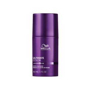 Masca de par leave-in de protectie si mentinere a culorii Wella Professionals Ultimate Color, cu glicina & B5, 30 ml