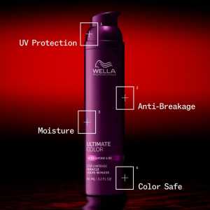 Masca de par leave-in de protectie si mentinere a culorii Wella Professionals Ultimate Color, cu glicina & B5, 95 ml