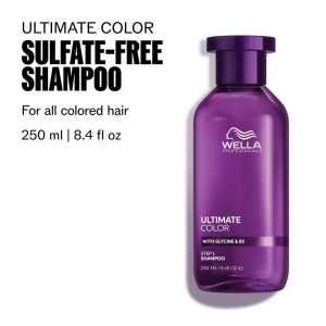 Sampon de protectie si mentinere a culorii Wella Professionals Ultimate Color, cu glicina & B5, 250 ml