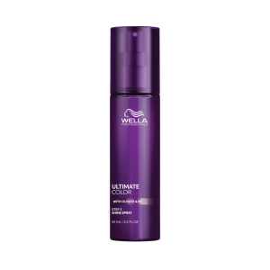 Spray de par pentru stralucire si protectie a culorii Wella Professionals Ultimate Color Shine Spray, cu glicina & B5, 95 ml