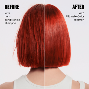 Spray de par pentru stralucire si protectie a culorii Wella Professionals Ultimate Color Shine Spray, cu glicina & B5, 95 ml