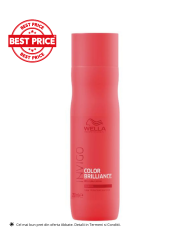 Sampon pentru par vopsit, aspru Wella Professionals Invigo Color Brilliance Color Protection Shampoo Coarse Hair, 250 ml