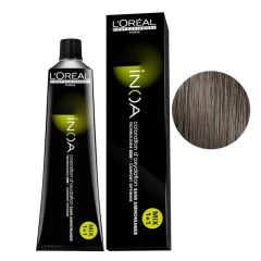 Vopsea de par permanenta L’Oréal Professionnel Inoa 7.0 Baza naturala, Blond Intens, 60 ml