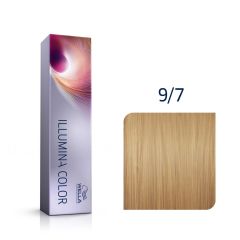 Vopsea de par permanenta Wella Professional Illumina Color 9/7, 60 ml