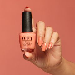 Lac de unghii pigmentat OPI Nail Lacquer - OPI Your Way Collection, Apricot AF, 15 ml