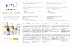 Sistem complet de ingrijire pentru luminozitate OBAGI-C Fx System - NORMAL TO OIL 5 Produse