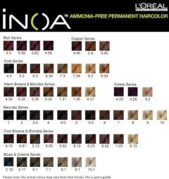 Vopsea de par permanenta L’Oréal Professionnel Inoa 4.26, maro rosu irizat, 60 ml