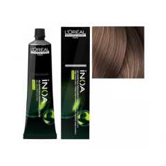 Vopsea de par permanenta L’Oréal Professionnel Inoa 8.12, blond cenusiu deschis, 60 ml