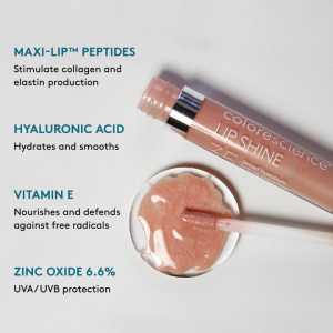 Gloss de buze cu protecție solară Colorescience Lip Shine SPF 35 - Savana