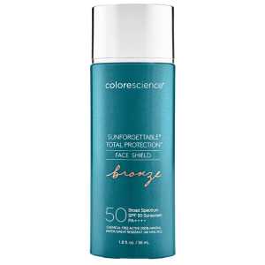 Cremă iluminatoare Colorescience Sunforgettable® Total Protection Face Shield Bronze SPF 50, 55 ml