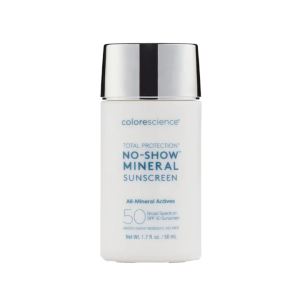 Cremă minerală invizibilă Colorescience Total Protection No-Show Mineral Sunscreen SPF50, 50 ml