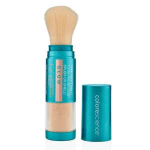 Pudră minerală iluminatoare Colorescience Sunforgettable® Glow Sunscreen Brush SPF 50