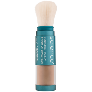 Pudră minerală cu protecție solară Colorescience Sunforgettable® Brush-On Shield SPF 50 Deep