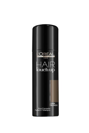 Spray corector profesional pentru acoperirea firelor albe de par L'Oréal Professionnel Hair Touch Up Dark Blonde, 75 ml