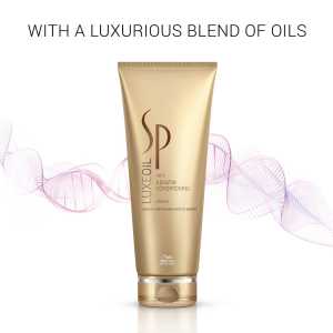 Balsam hidratant de reconstructie si protectie a cheratinei parului Wella Professionals SP LuxeOil Keratin Protect, 200 ml
