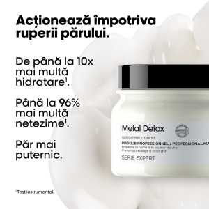 Masca de par L’Oreal Professionnel Serie Expert Metal Detox, 150 ml