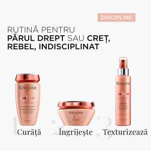 Spray tratament pentru par nedisciplinat Kérastase Discipline Fluidissime, 150 ml