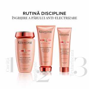 Sampon pentru par nedisciplinat Kerastase Discipline Bain Fluidéaliste, 250 ml