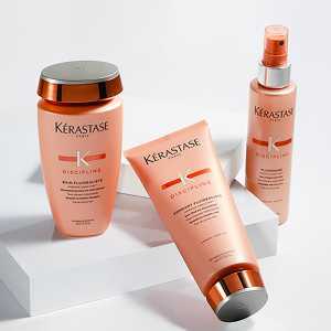 Sampon pentru par nedisciplinat Kerastase Discipline Bain Fluidéaliste, 250 ml