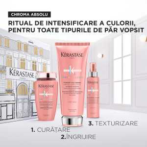 Set Kérastase Chroma Absolu Fondant Holidays 2025 Bain Chroma Respect 250ml + Fondant Cica Chroma 200ml + Sérum Chroma Thermique 150ml
