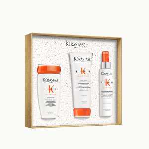 Set Kérastase Nutritive Fondant Holidays 2025 Bain Satin 250ml + Lait Vital 200ml + Lotion Thermique Sublimatrice 150ml