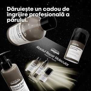 Trusa L'Oréal Professionnel Absolut Repair Molecular (Sampon 300 ml+ Ser 250 ml+ Leave-in 50 ml)