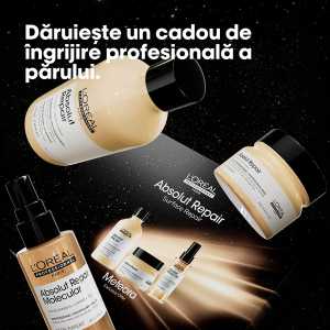 Trusa L'Oréal Professionnel Absolut Repair (Sampon 300 ml+ Masca 250 ml+ Oil 90 ml)