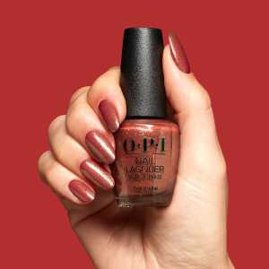 Lac de unghii pigmentat OPI Nail Lacquer, Good Enough To Treat Collection, Ginger Snapped, 15 ml