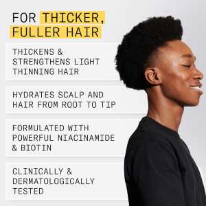 Sampon profesional fortifiant impotriva ruperii pentru par natural cu aspect usor subtiat Nioxin System 1 Scalp + Hair Shampoo, 1 l