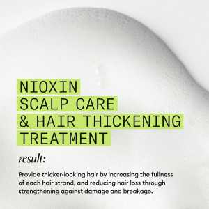 Tratament profesional leave-in fortifiant impotriva ruperii pentru par natural afectat de subtiere avansata Nioxin System 2 Scalp + Hair Treatment, 100 ml